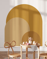 Mustard Modern Arch Wall Decal